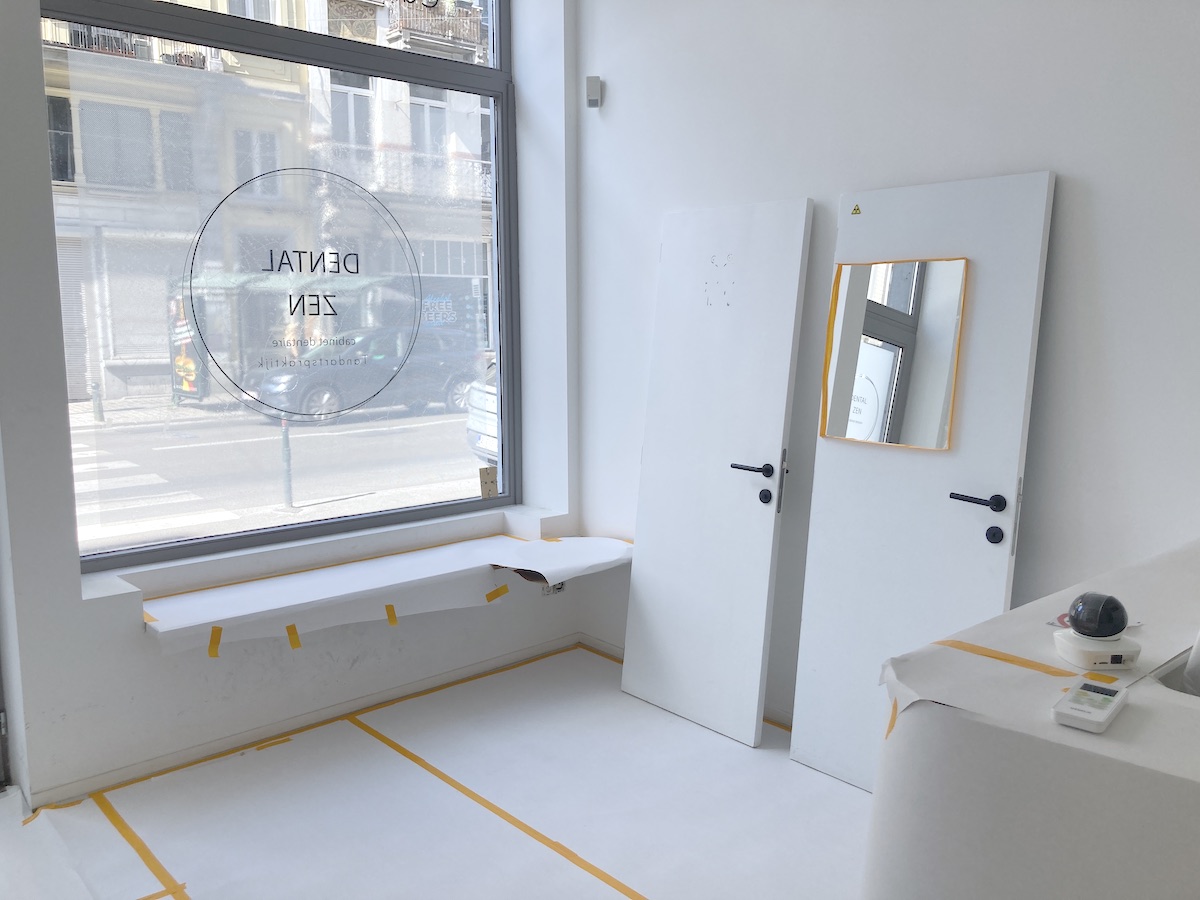 Chantier à Bruxelles