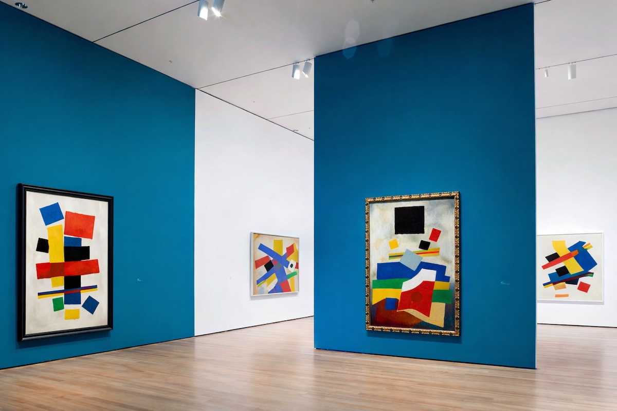 Peinture intérieure d’un centre culturel ou artistique