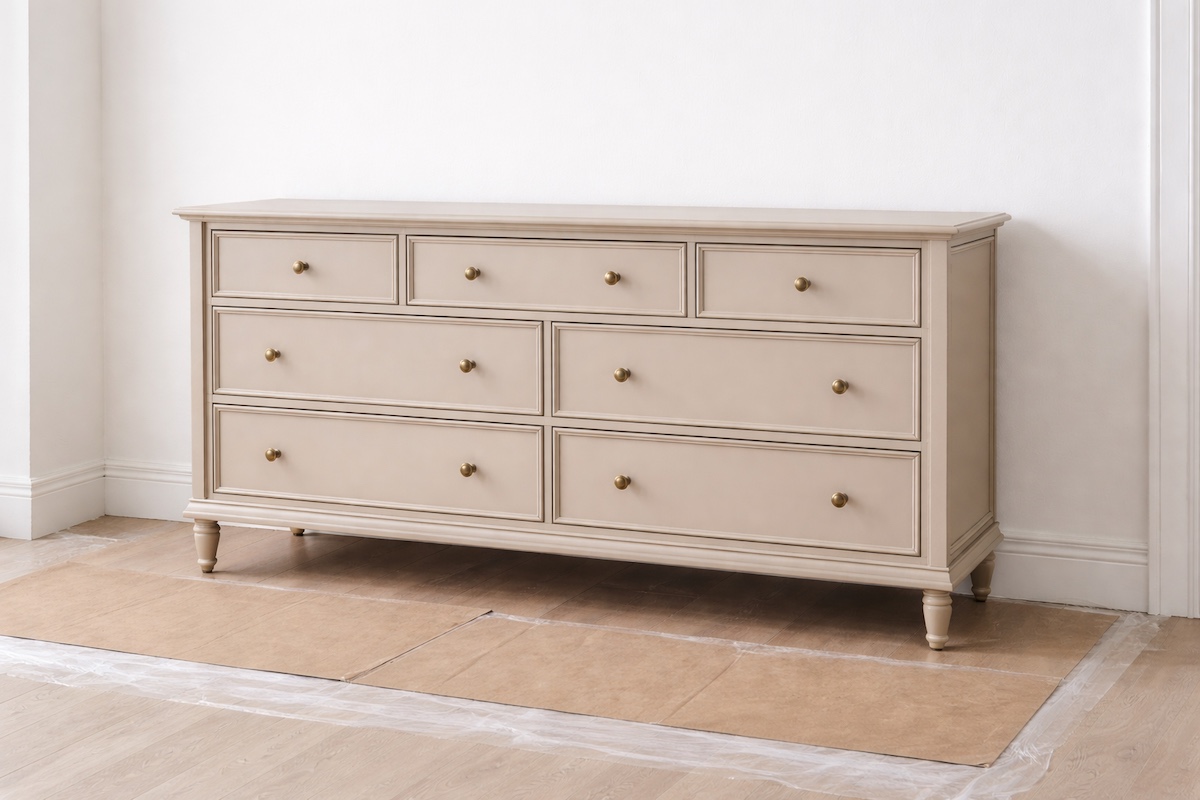 Peinture de mobilier et éléments décoratifs