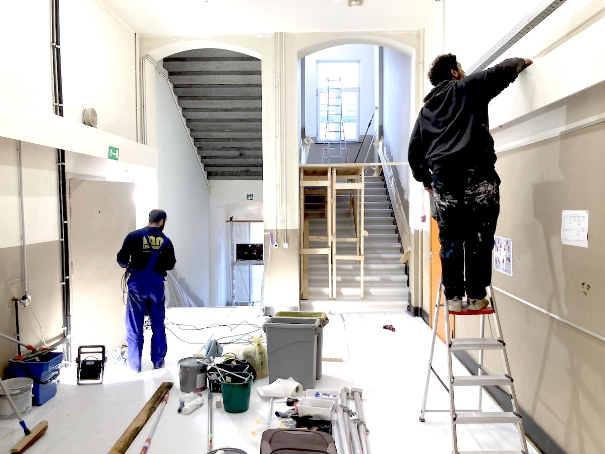 Peinture des murs et plafonds intérieurs